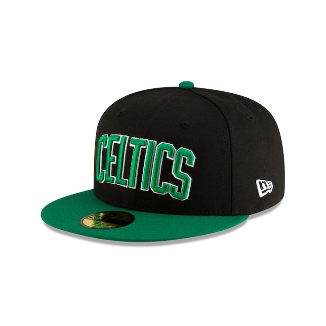 Boné New Era  59Fifty Boston Celtics NBA Masculino - Foto 1