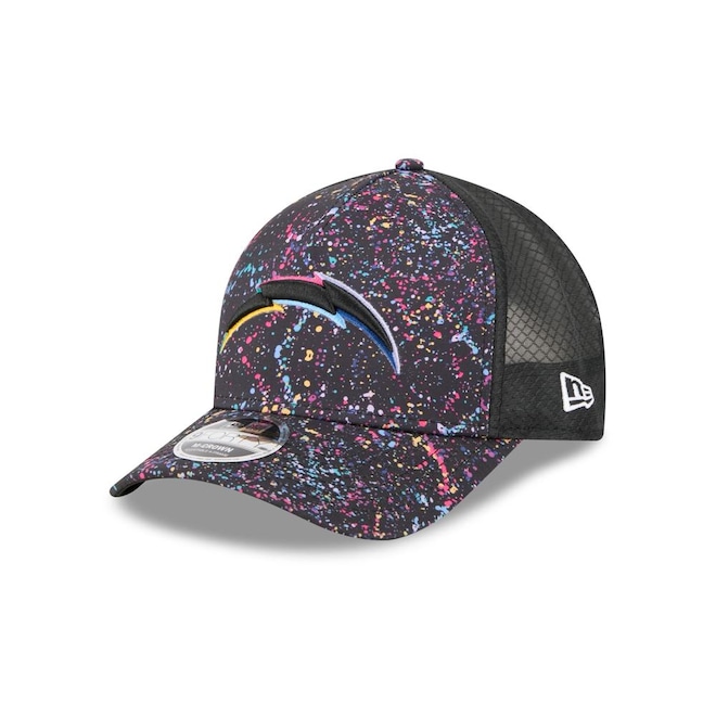 Boné New Era 9Forty M-Crown A-Frame Los Angeles Chargers NFL Masculino - Foto 1
