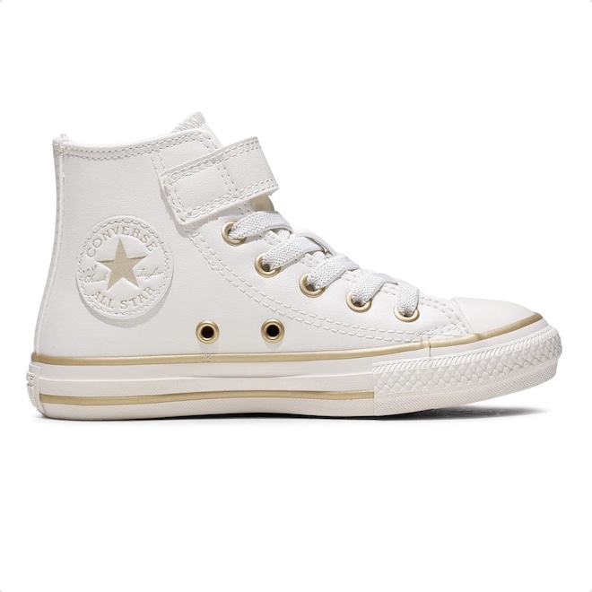 Tênis Infantil Cano Alto Converse All Star Chuck Taylor 1v Taylored Lux - Foto 1
