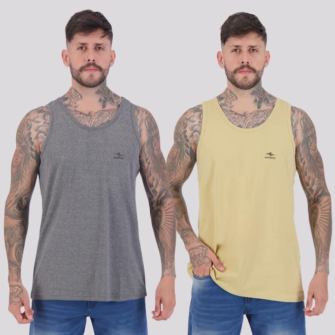 Kit 02 Regatas Nicoboco Masculina - Foto 1