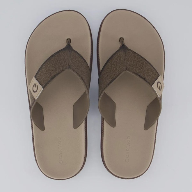 Chinelo Cartago Milão Plus Masculino - Foto 1