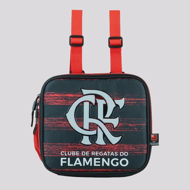 Lancheira Flamengo Infantil Rubro Negro - Foto 1