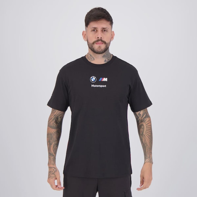 Camiseta Puma BMW MMS ESS+ II Masculina - Foto 1