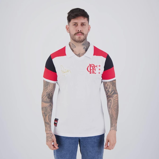 Camisa Polo Flamengo Júnior 92 Masculina - Foto 1