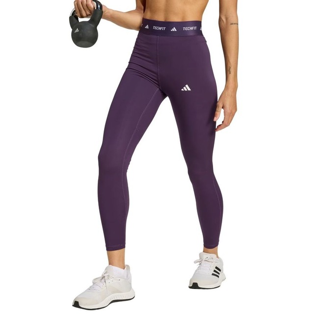 Calça Legging adidas Techfit Capri Feminina - Foto 1