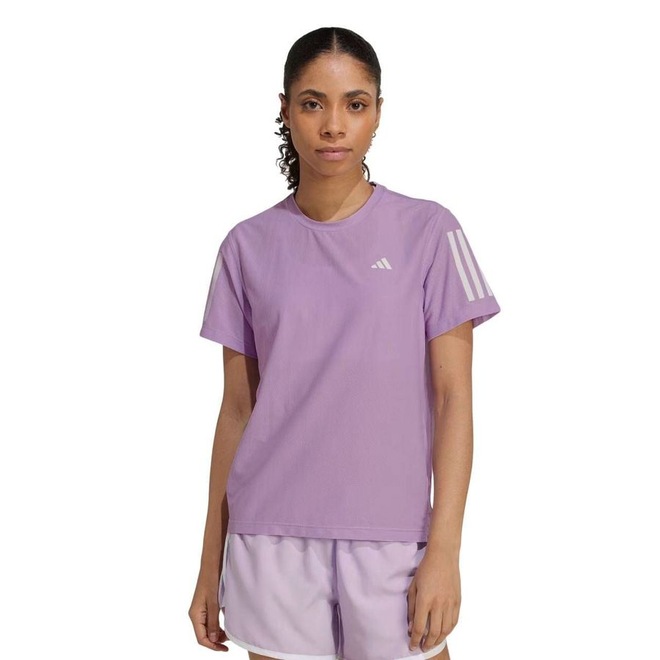 Camiseta adidas Own The Run Base Feminina - Foto 1