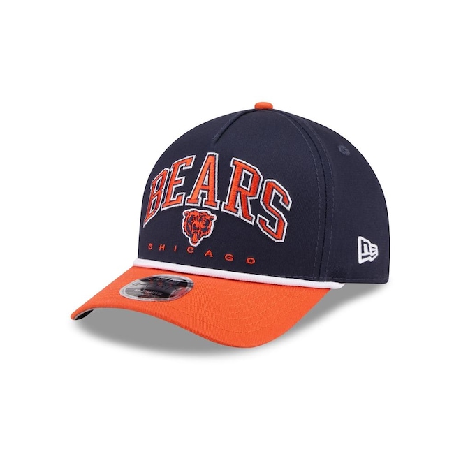 Boné New Era 9Forty M-Crown A-Frame Chicago Bears NFL Masculino - Foto 1