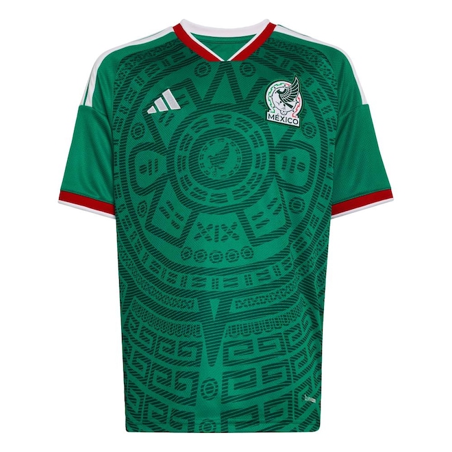 Camisa Seleção do México I 26/27 Adidas Infantil - Foto 1
