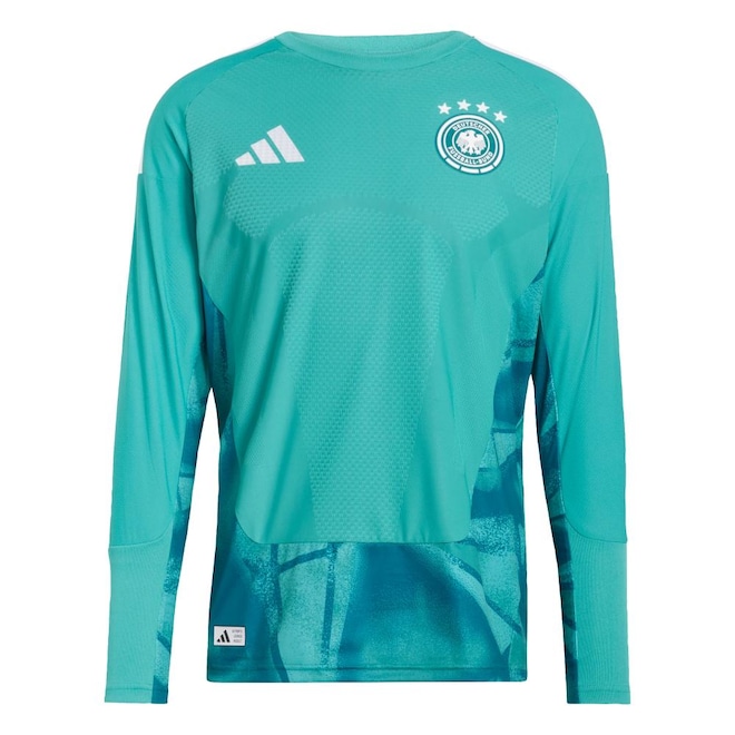 Camisa de Goleiro da Seleção da Alemanha I 26/27 Adidas Jogador Masculina - Foto 1