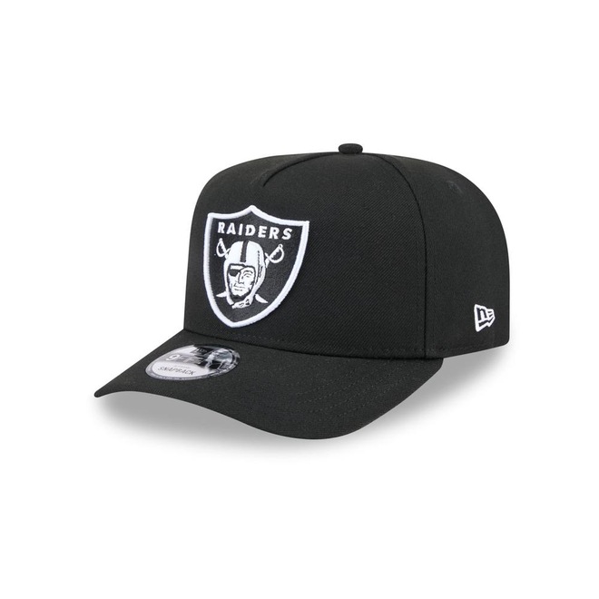 Boné New Era 9Fifty A-Frame Snapback Las Vegas Raiders NFL Masculino - Foto 1