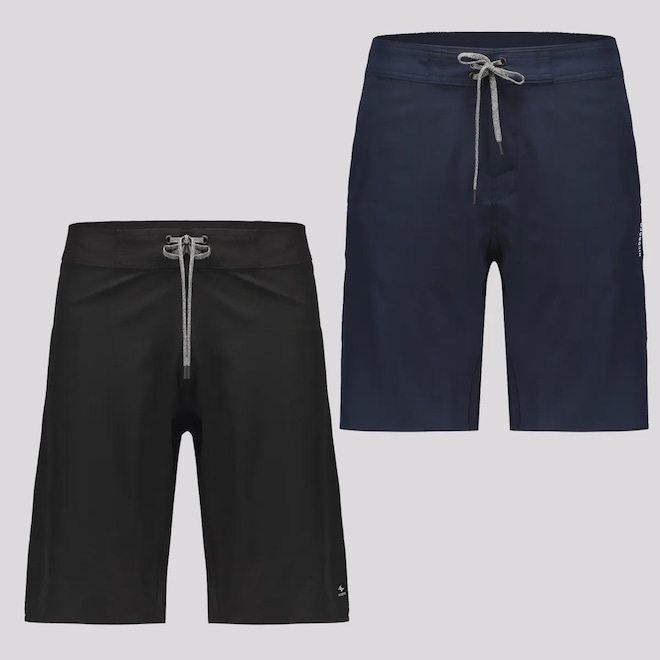 Kit 02 Bermudas Nicoboco Masculina - Foto 1