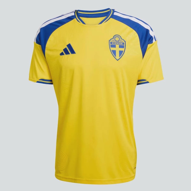 Camisa Suécia I 26/27 adidas Masculino - Foto 1