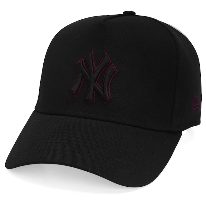 Boné Adulto New Era 9forty MLB New York Yankees Aba Curva - Foto 1