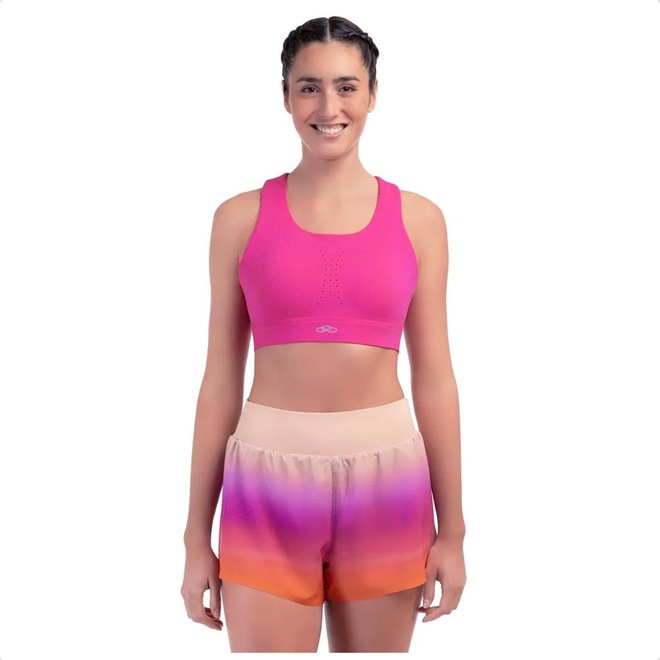 Top Fitness Olympikus Corre Alto Impacto Feminino - Foto 1