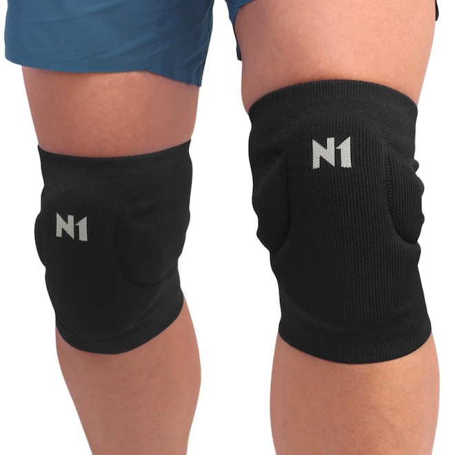 Joelheira N1 Sports Slide 2 com Proteção - 1 Par - Foto 1