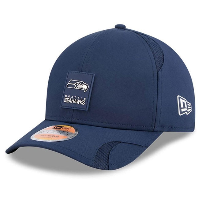 Boné New Era 9Forty M-Crown Seattle Seahawks NFL Sideline Masculino - Foto 1