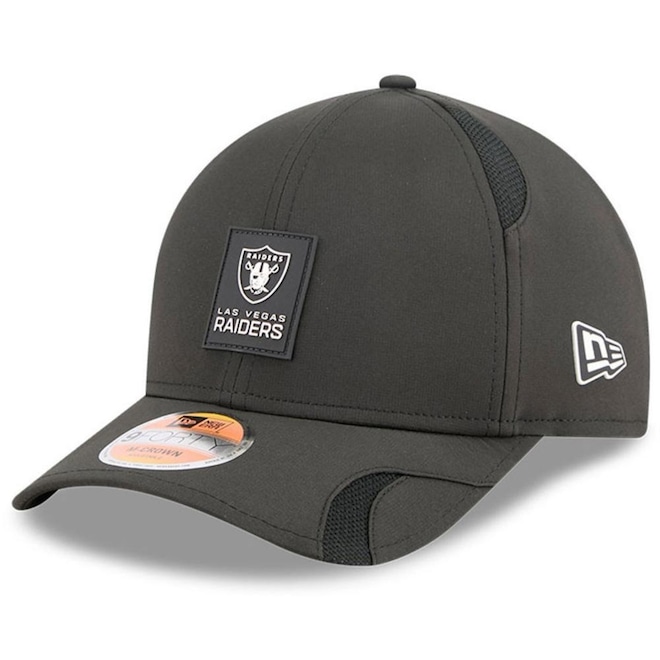 Boné New Era 9Forty M-Crown Las Vegas Raiders NFL Sideline Masculino - Foto 1