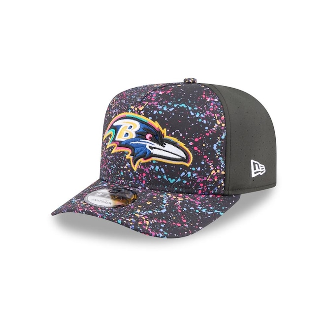 Boné New Era 9Fifty A-Frame Baltimore Ravens NFL Masculino - Foto 1