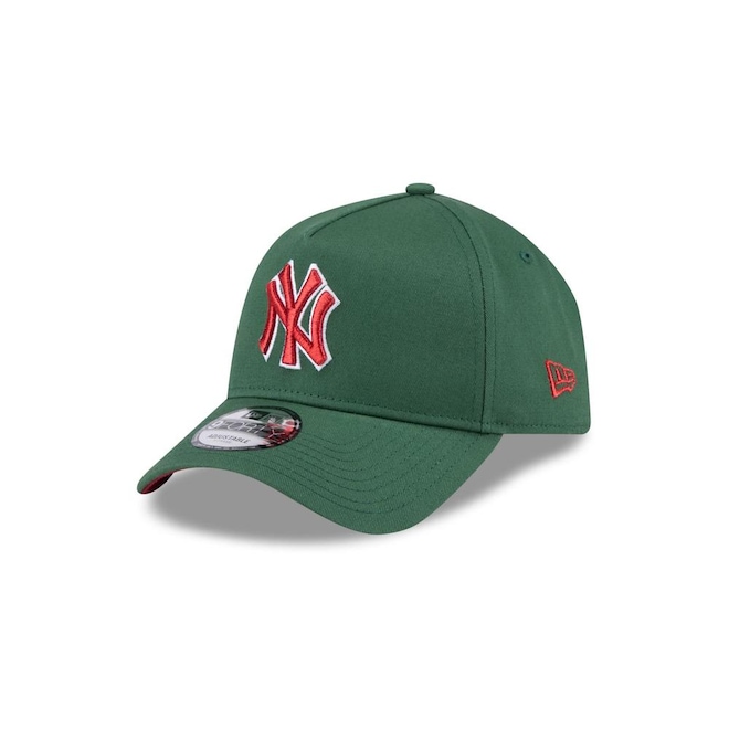 Boné New Era 9Forty A-Frame Snapback New York Yankees MLB Masculino - Foto 1