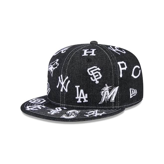 Boné New Era 59Fifty Mlb MLB Masculino - Foto 1