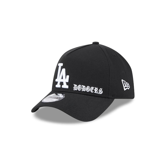 Boné New Era 9Forty A-Frame Snapback Los Angeles Dodgers MLB Masculino - Foto 1