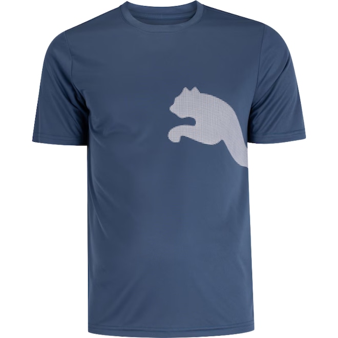 Camisa Puma Tad Big Logo Tee - Masculino - Foto 1