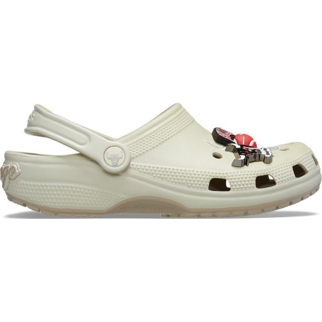 Sandália Adulto Crocs NBA Bulls Elevated Classic Clog Multi - Foto 1