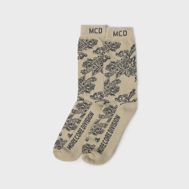 Meia MCD + Luiza Oliva Rosas - Adulto - Foto 1