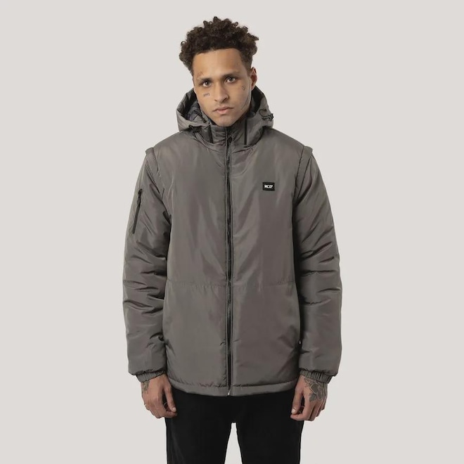 Jaqueta com Capuz Colete Mcd - Masculina - Foto 1