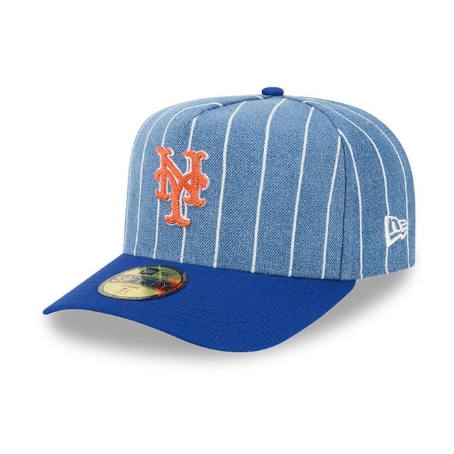 Boné New Era 59Fifty A-Frame New York Mets MLB Masculino - Foto 1