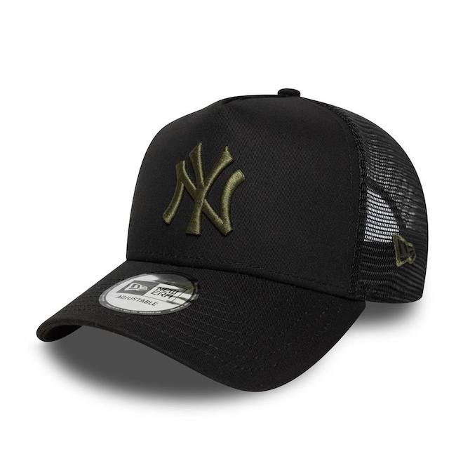 Boné New Era 9Forty A-Frame Trucker New York Yankees MLB Masculino - Foto 1