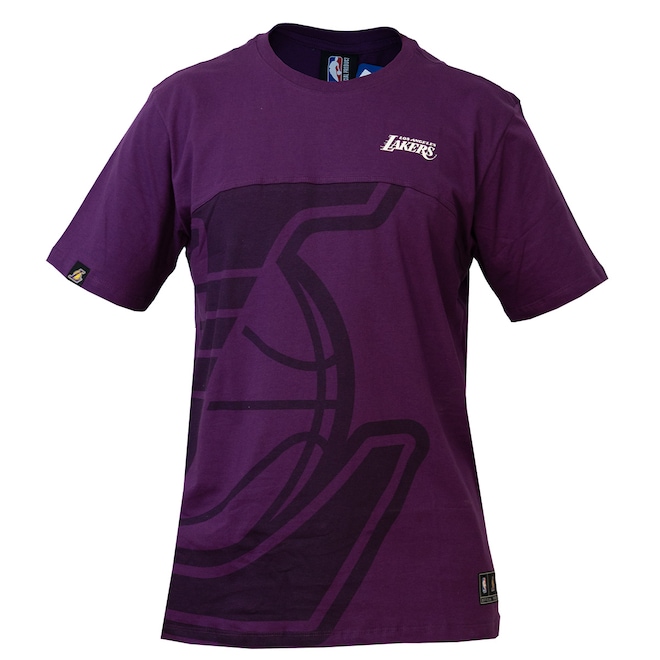 Camiseta NBA La Lakers Fullface - Masculino - Foto 1