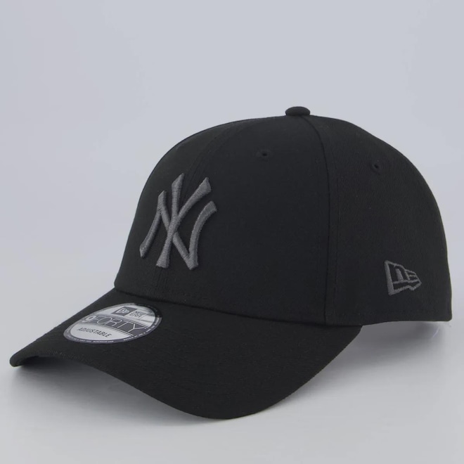 Boné New Era MLB New York Yankees Metallic 940 Preto - Foto 1