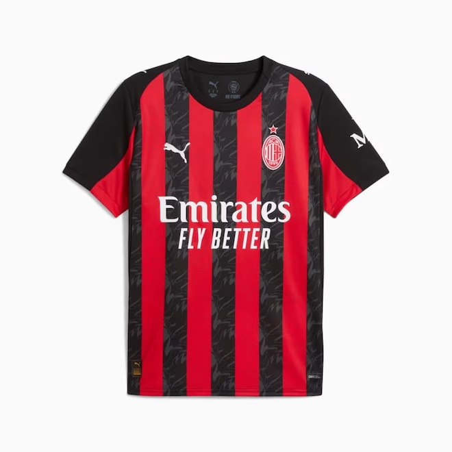 Camisa Milan I 25/26 Puma Masculina - Foto 1