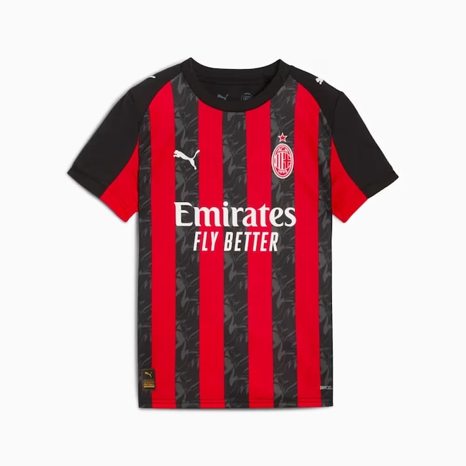 Camisa Milan I 25/26 Puma Infantil - Foto 1