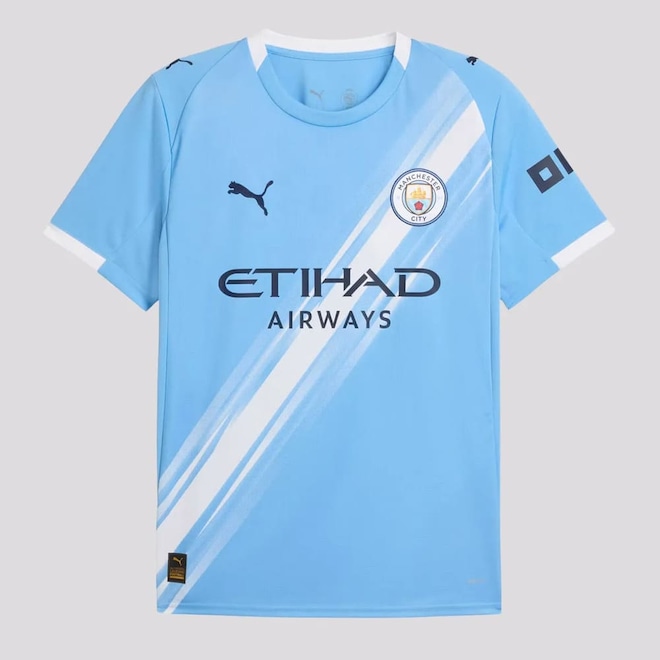 Camisa Manchester City I 25/26 Puma Masculina - Foto 1