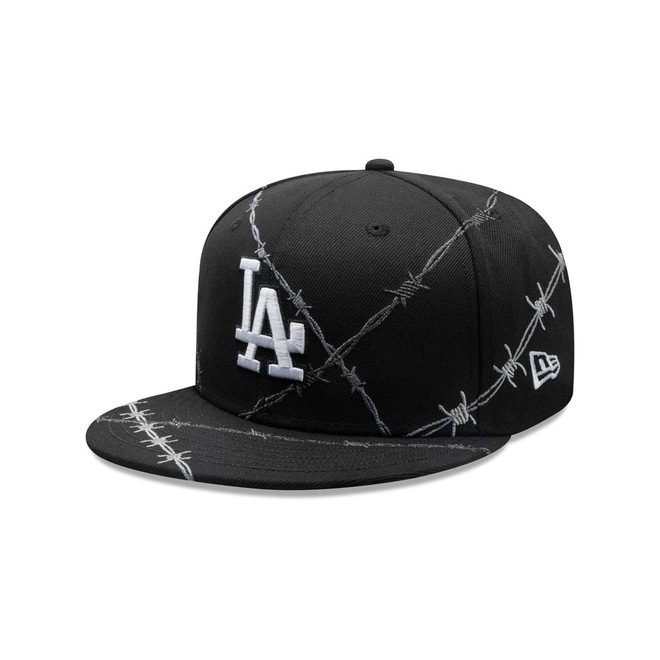 Boné New Era 59Fifty Los Angeles Dodgers MLB Halloween Pack Masculino - Foto 1