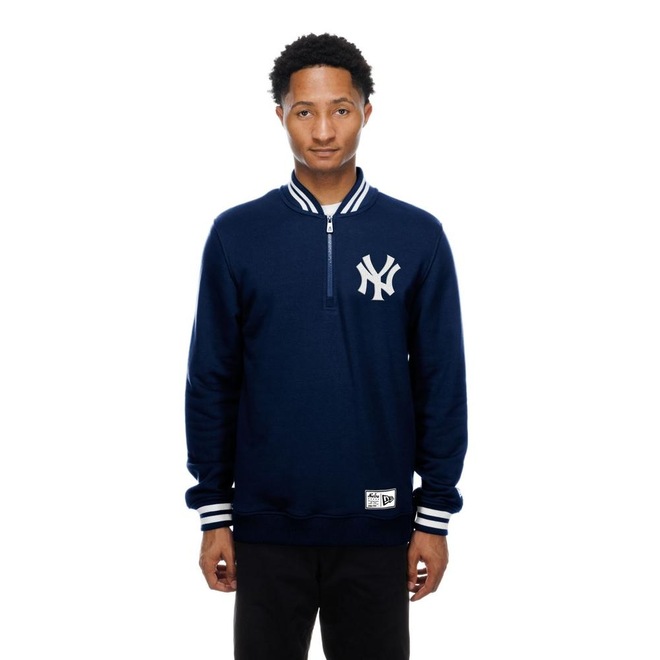 Blusão de Moletom New Era Quarter New York Yankees MLB Masculino - Foto 1