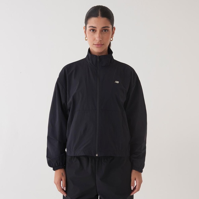 Jaqueta New Balance Small Logo Feminina - Foto 1