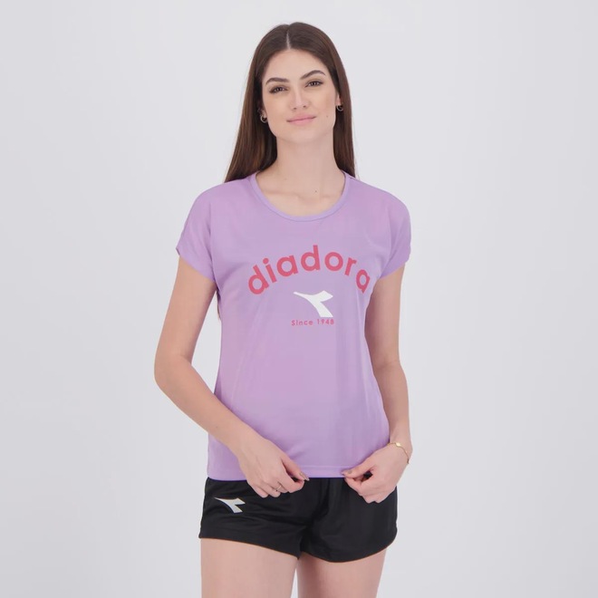Camiseta Diadora Basic - Feminina - Foto 1