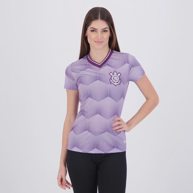Camisa Do Corinthians Logo Dry - FutFanatics - Feminina - Foto 1