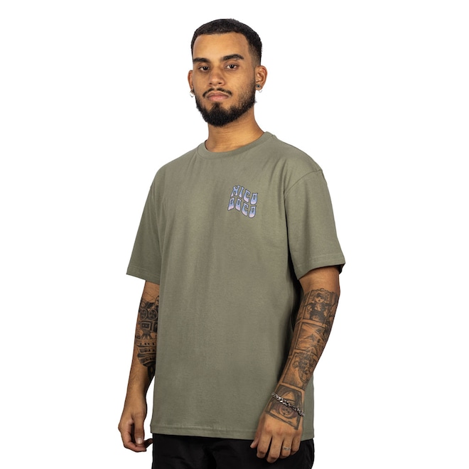 Camiseta Nicoboco Acqua Masculina - Foto 1