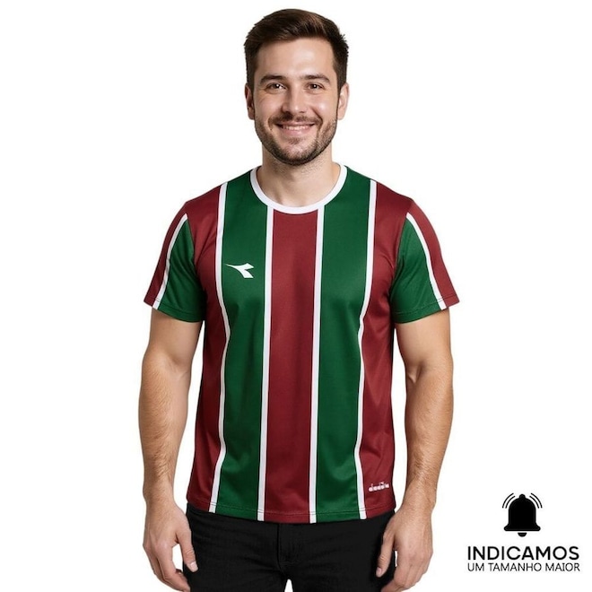 Camiseta Diadora Small Logo Team Wear Masculina - Foto 1