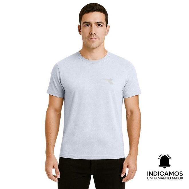 Camiseta Diadora Small Logo Uno Masculina - Foto 1