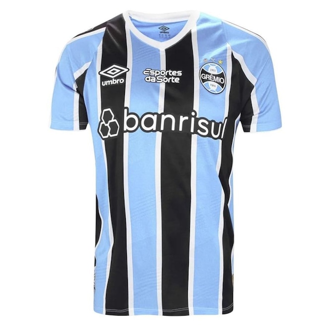 Camisa Umbro Grêmio I 2024/25 Jogador Masculina - Foto 1