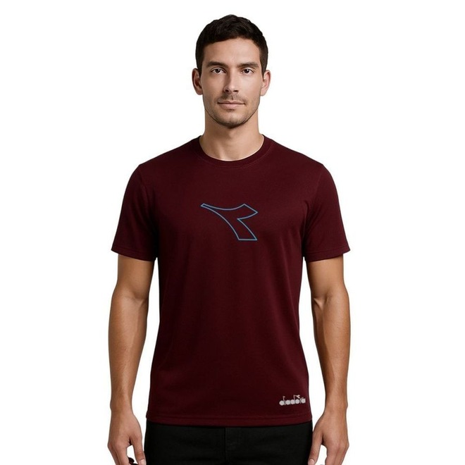 Camiseta Diadora Uno New Running Masculina - Foto 1