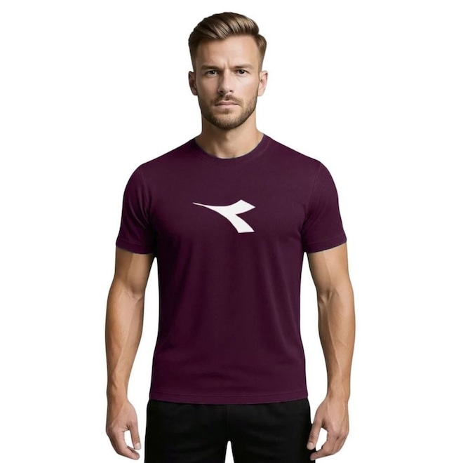 Camiseta Diadora Big Logo Masculina - Foto 1