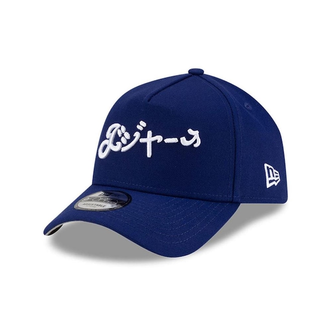 Boné New Era 9Forty A-Frame Los Angeles Dodgers MLB Hyperfly Masculino - Foto 1