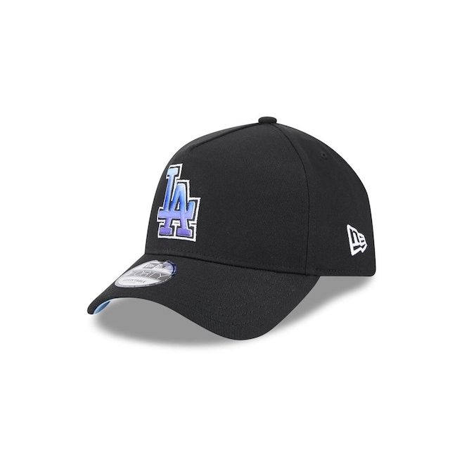 Boné New Era 9Forty A-Frame Snapback Los Angeles Dodgers MLB Masculino - Foto 1
