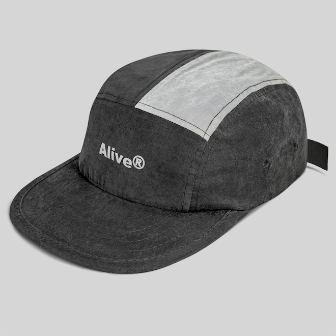 Boné Alive Five Panel Half - Unissex - Foto 1